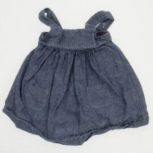 The Little White Company Girls Blue Dress size: 3-6 Months